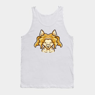 Cute chinese crested dog Tank Top